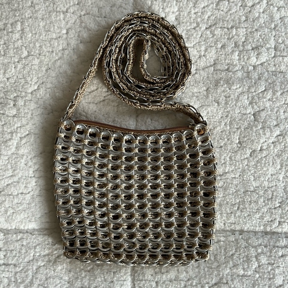 Silver Chainmail Bag